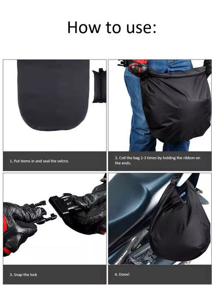 Anti-Theft Waterproof Motorcycle Helmet Bag